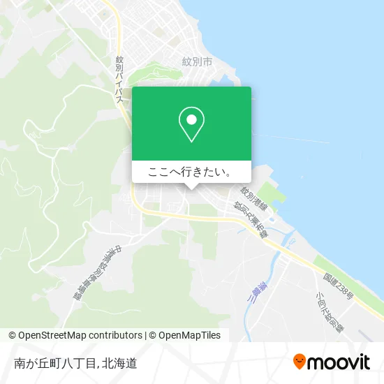 南が丘町八丁目地図