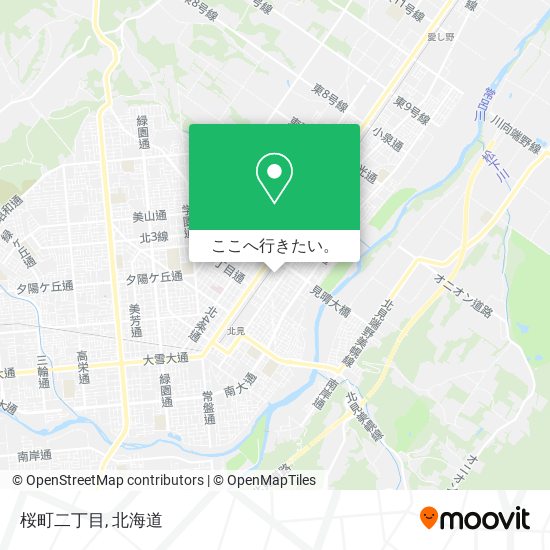 桜町二丁目地図