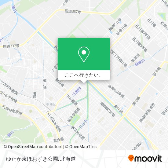 ゆたか東ほおずき公園地図