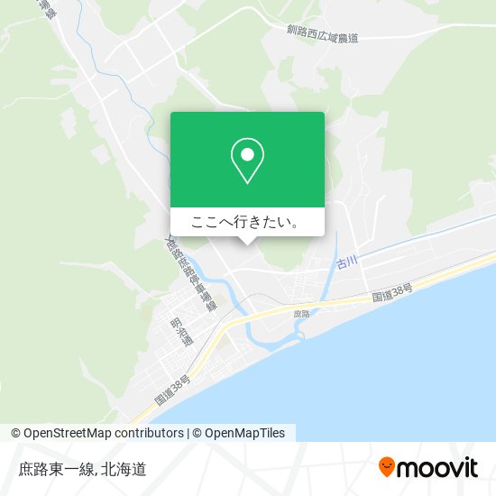 庶路東一線地図