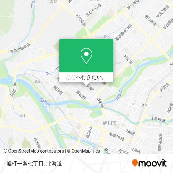 旭町一条七丁目地図