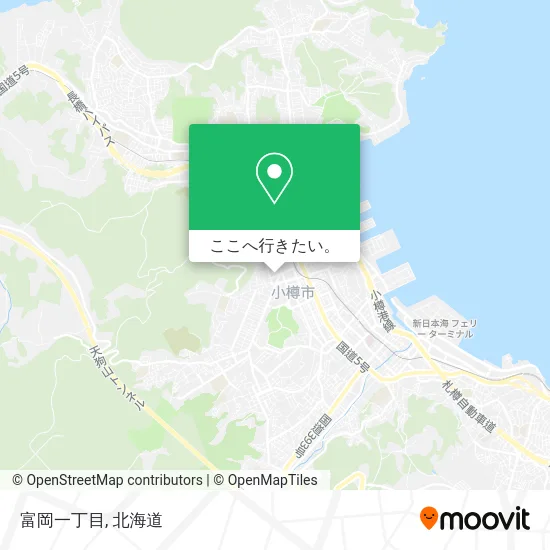 富岡一丁目地図