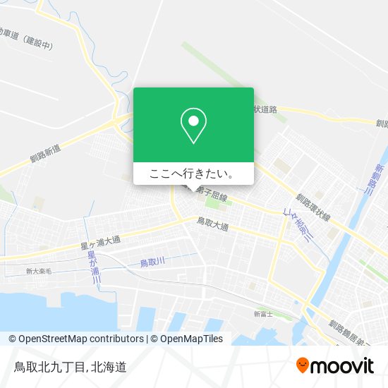 鳥取北九丁目地図