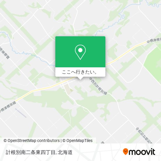 計根別南二条東四丁目地図