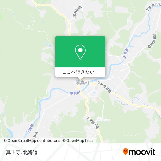 真正寺地図