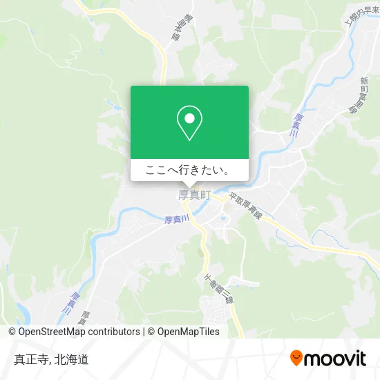 真正寺地図