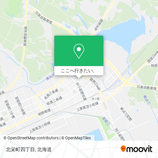 北栄町四丁目地図