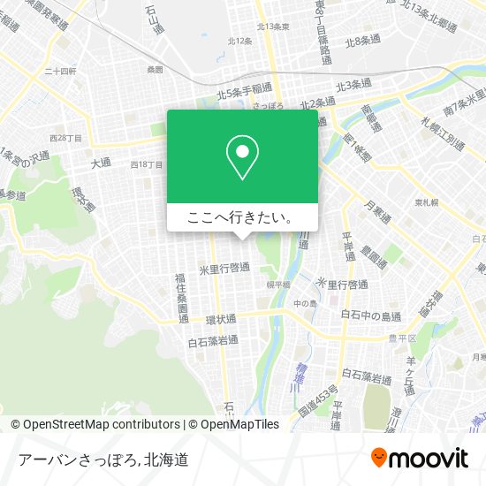 アーバンさっぽろ地図