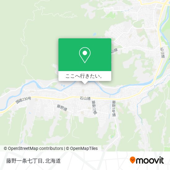 藤野一条七丁目地図