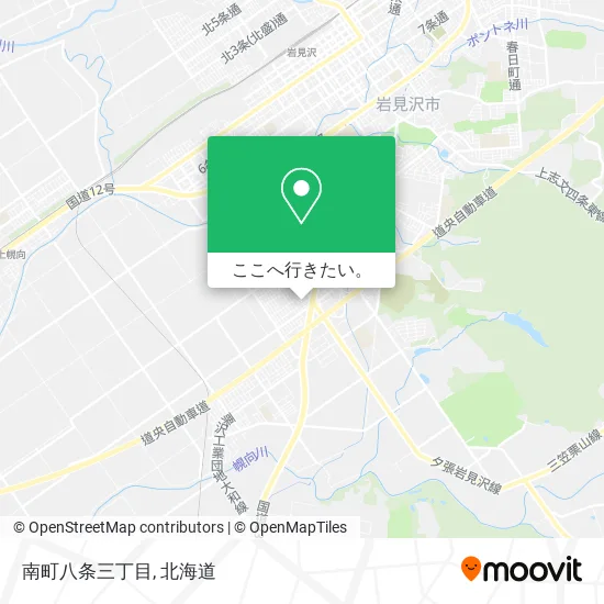 南町八条三丁目地図