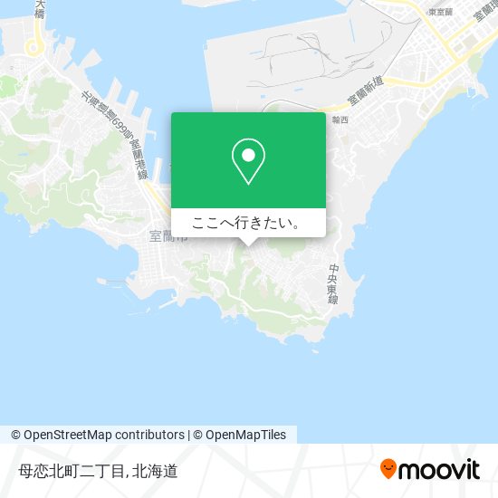 母恋北町二丁目地図