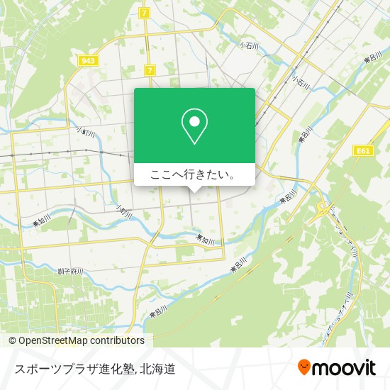 スポーツプラザ進化塾地図