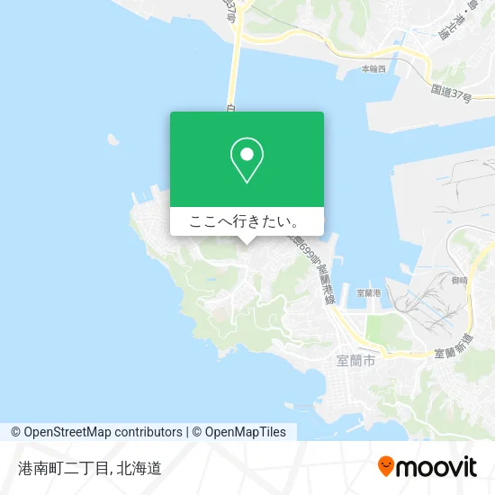 港南町二丁目地図