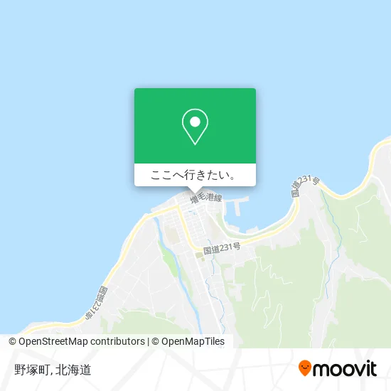 野塚町地図