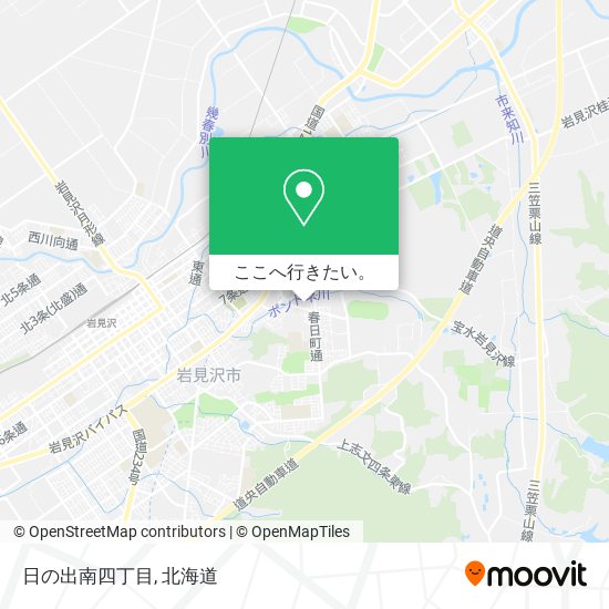 日の出南四丁目地図