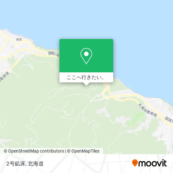 2号鉱床地図