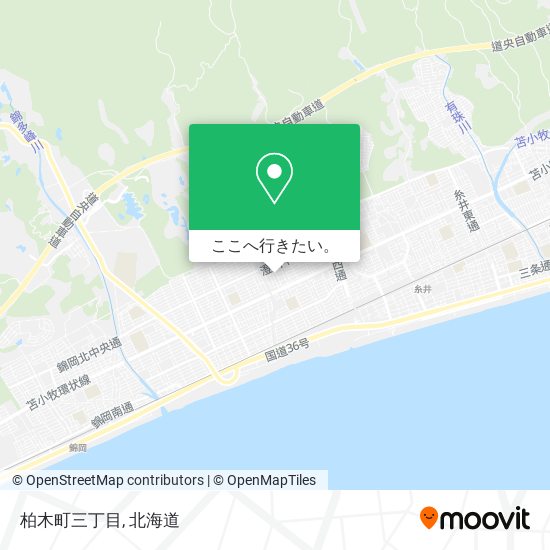 柏木町三丁目地図