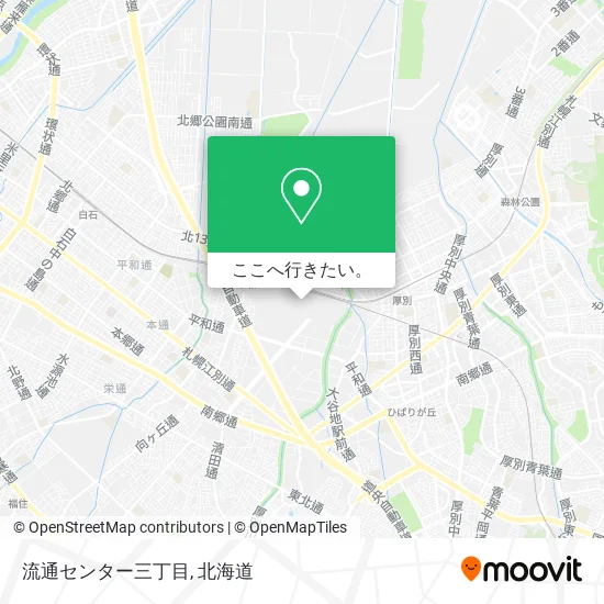 流通センター三丁目地図