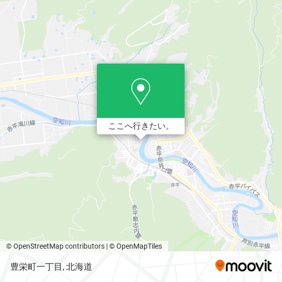 豊栄町一丁目地図