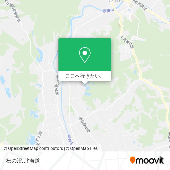 松の沼地図