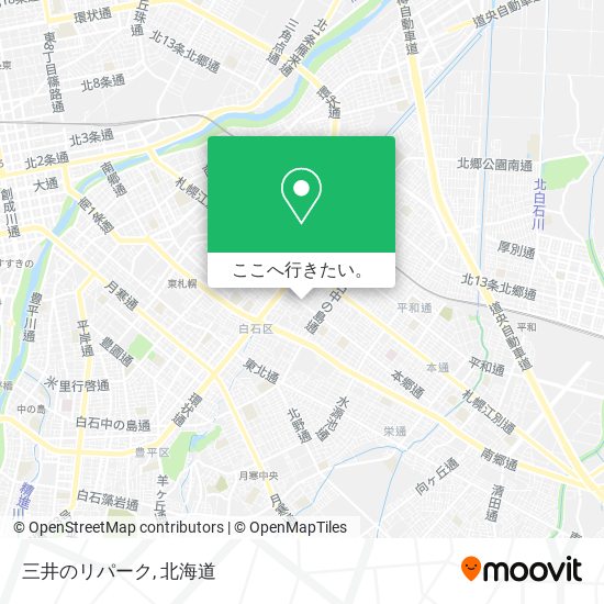 三井のリパーク地図