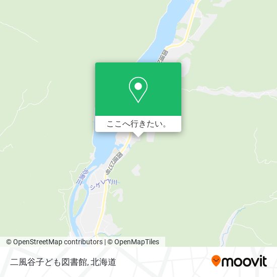 二風谷子ども図書館地図