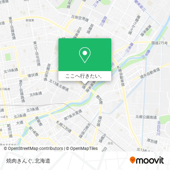 焼肉きんぐ地図