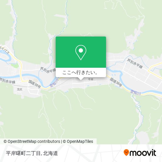 平岸曙町二丁目地図
