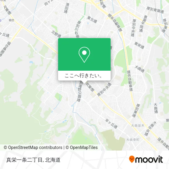 真栄一条二丁目地図
