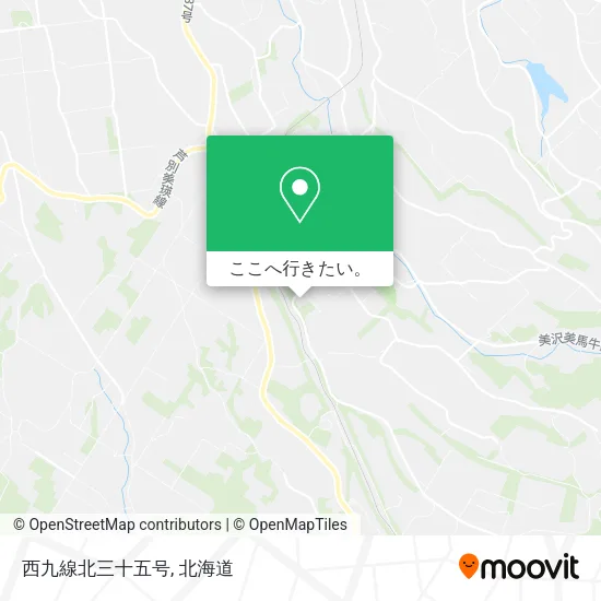 西九線北三十五号地図