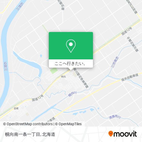 幌向南一条一丁目地図