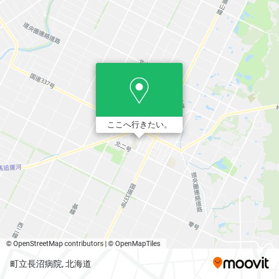 町立長沼病院地図