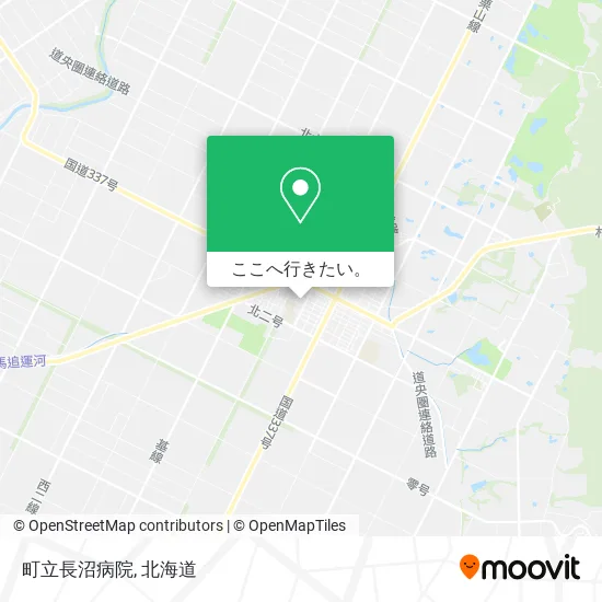町立長沼病院地図
