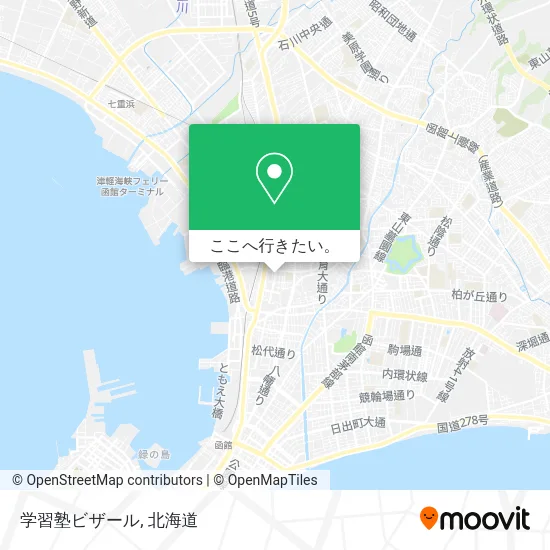 学習塾ビザール地図