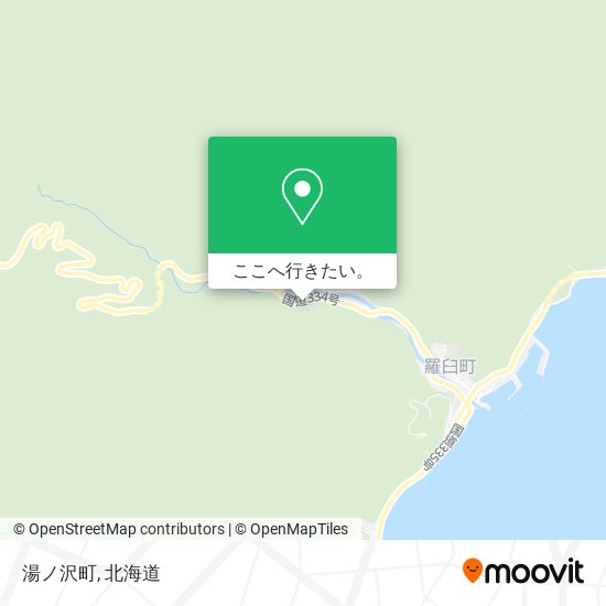 湯ノ沢町地図