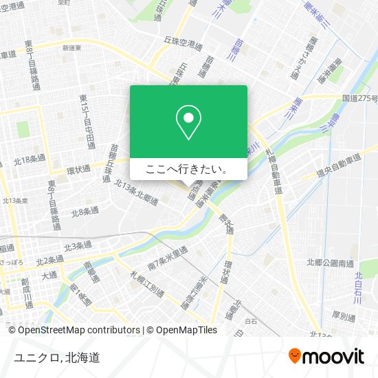 ユニクロ地図