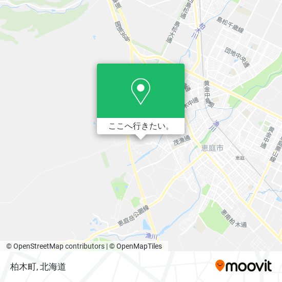 柏木町地図