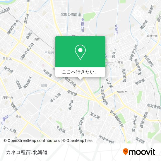 カネコ種苗地図