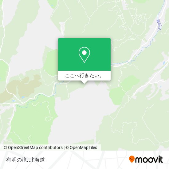 有明の滝地図