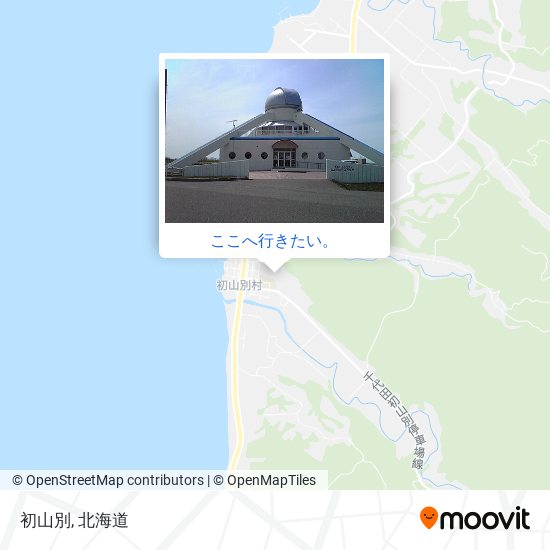 初山別地図