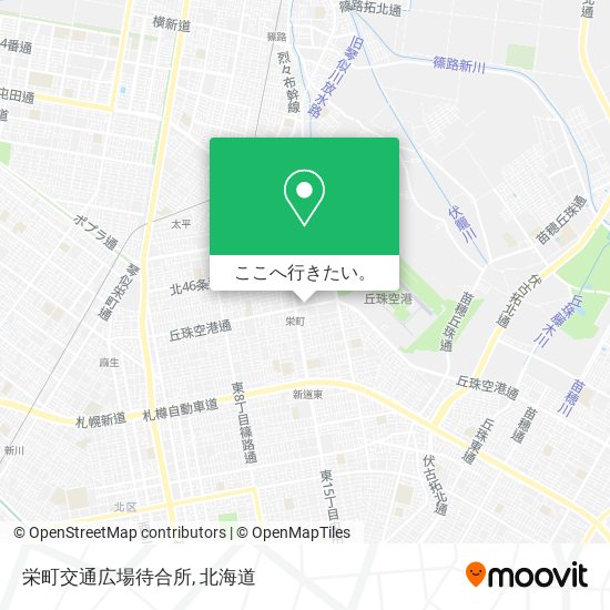 栄町交通広場待合所地図