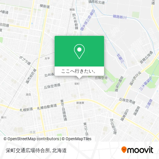 栄町交通広場待合所地図