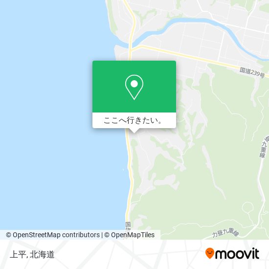 上平地図