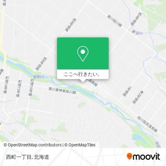 西町一丁目地図