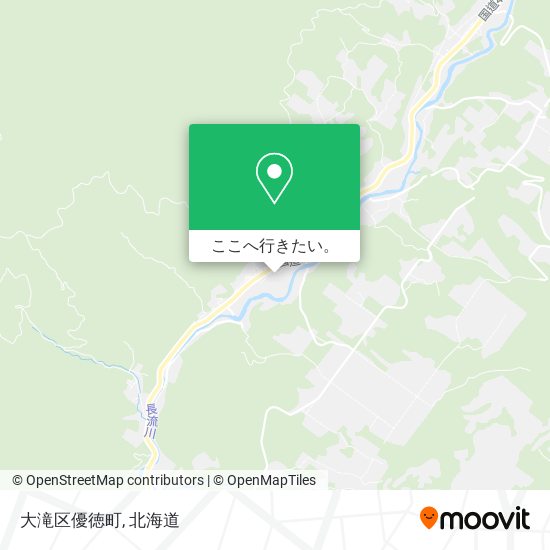 大滝区優徳町地図