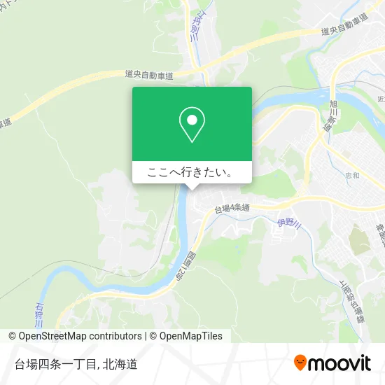 台場四条一丁目地図