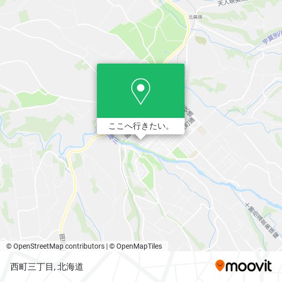 西町三丁目地図