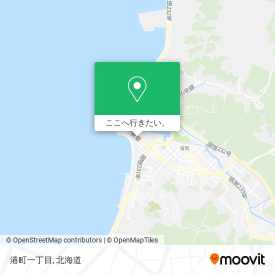 港町一丁目地図