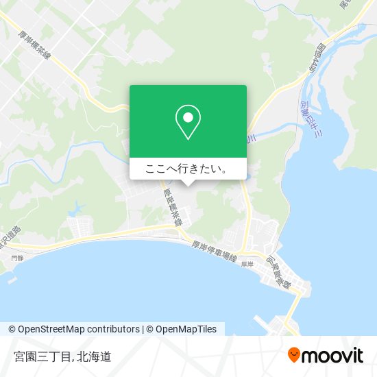 宮園三丁目地図