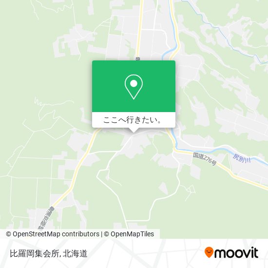 比羅岡集会所地図